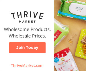 Thrive Market offers best selling natural and organic foods at wholesale prices.